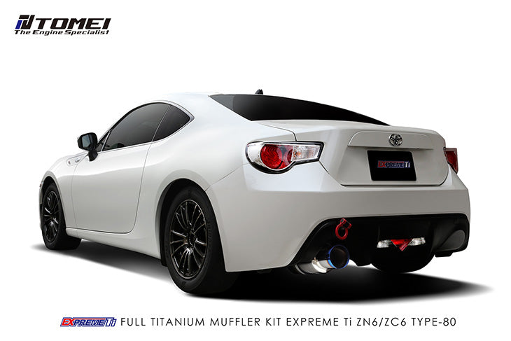 Tomei - FULL TITANIUM MUFFLER KIT EXPREME Ti ZN6/ZC6 TYPE-80 Tomei - FULL TITANIUM MUFFLER KIT EXPREME Ti ZN6/ZC6 TYPE-80