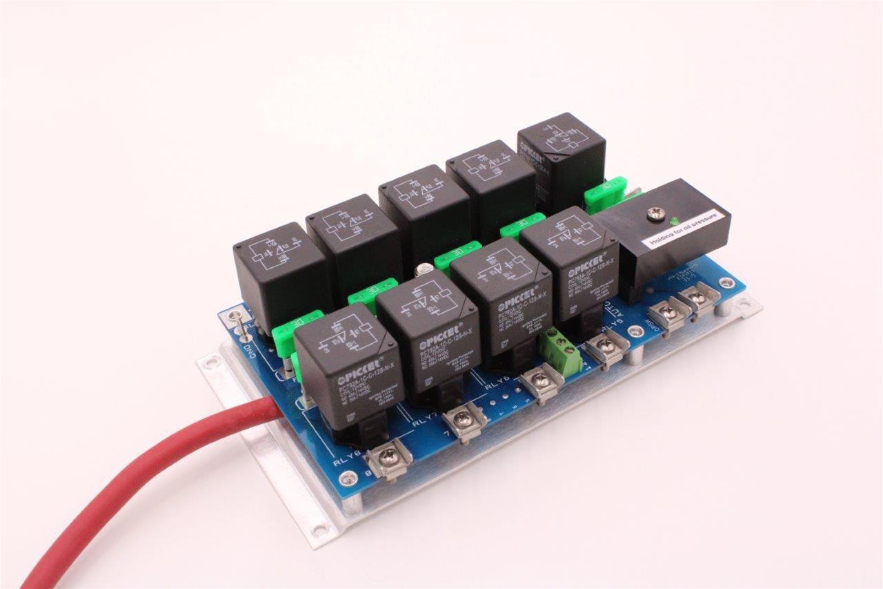 Auto Rod Controls - 8 Switch In-Dash Control Module, Carbon Fiber Finish (8004DP)