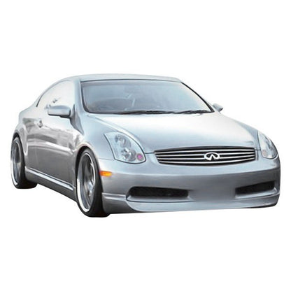 KBD - Infiniti G35 2DR Coupe 2003-2005 ING Style 1 Piece Polyurethane Front Lip (37-2096)