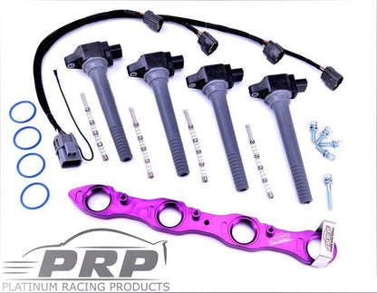 Platinum Racing Products - Kit de bobina SR20 para S13 y Series 1 S14 y 180SX, cubierta de balancín de orificio grande
