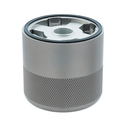 SETRAB - Filtro de aceite de motor de alto rendimiento HyperFlow Plata Rosca M20 x 1.5