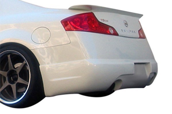 KBD - Infiniti G35 2DR Coupe 2003-2007 ING Style 1 peça lábio traseiro de poliuretano (37-2097)