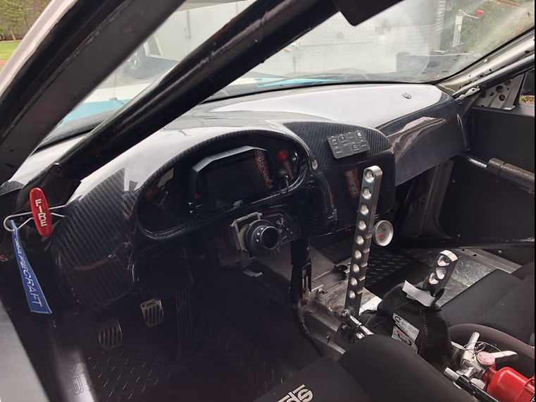 Big Duck Club - E36 Race Dash (Carbon & Glass)