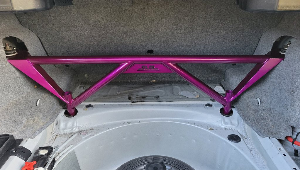 SLR Speed - BMW E36/E46 Rear Floor Subframe to Shock Tower Brace