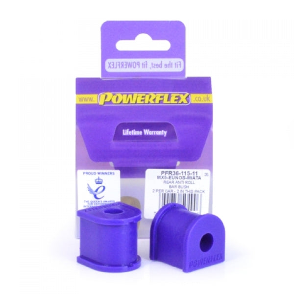 Powerflex USA - Bucha da barra estabilizadora traseira do Mazda Miata - 11 mm