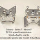 Xcessive Manufacturing - Urethane Trans Mounts