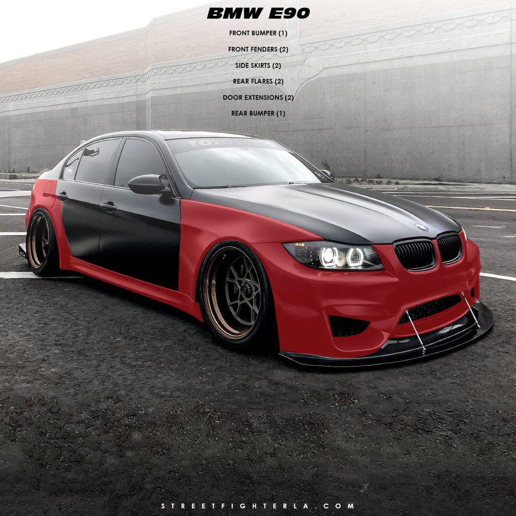 Bmw e90 deals overfenders