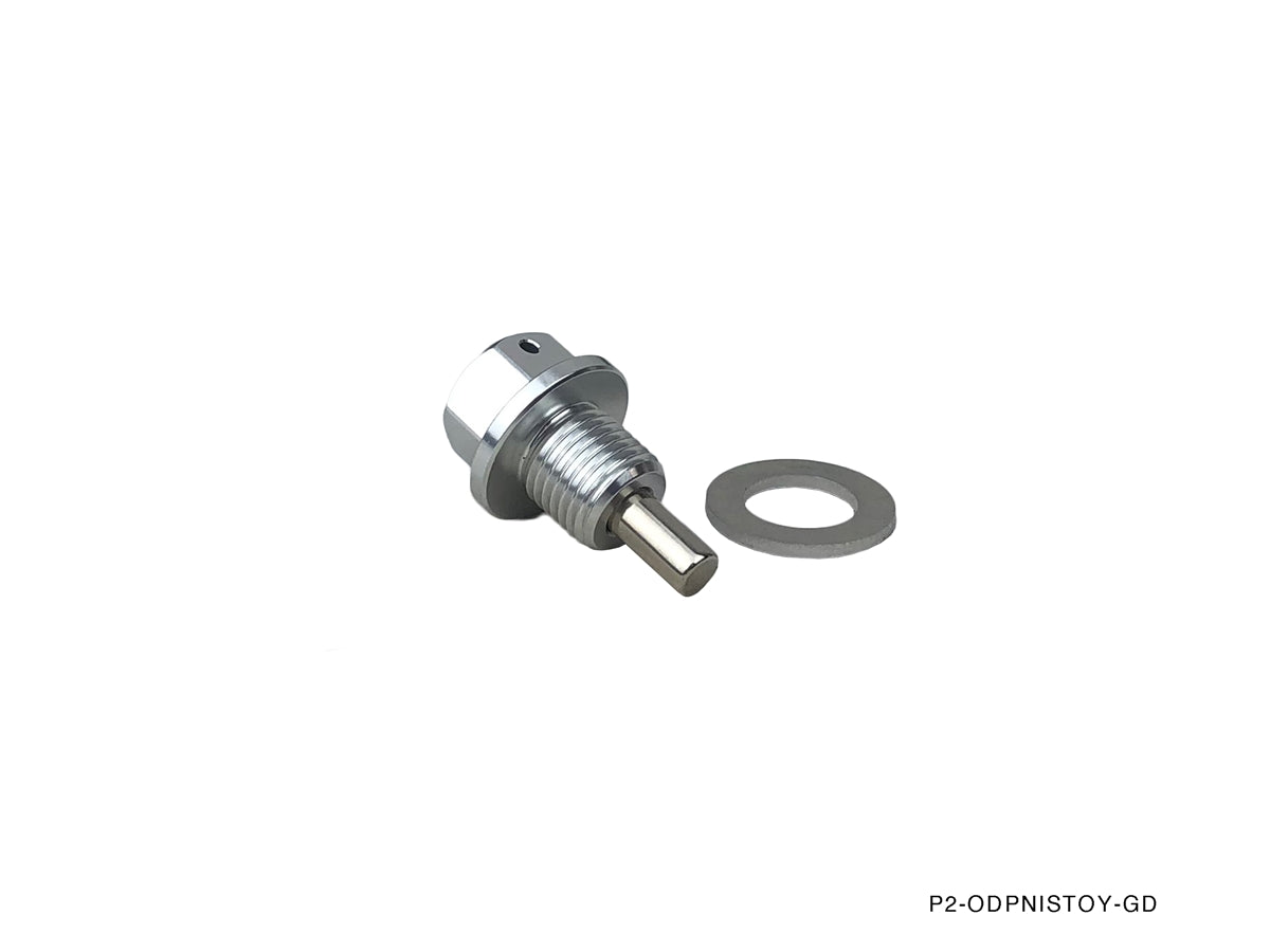 P2M - NISSAN / TOYOTA MAGNETIC OIL DRAIN PLUG (M12 X 1.25) (P2-ODPNISTOY-GD)