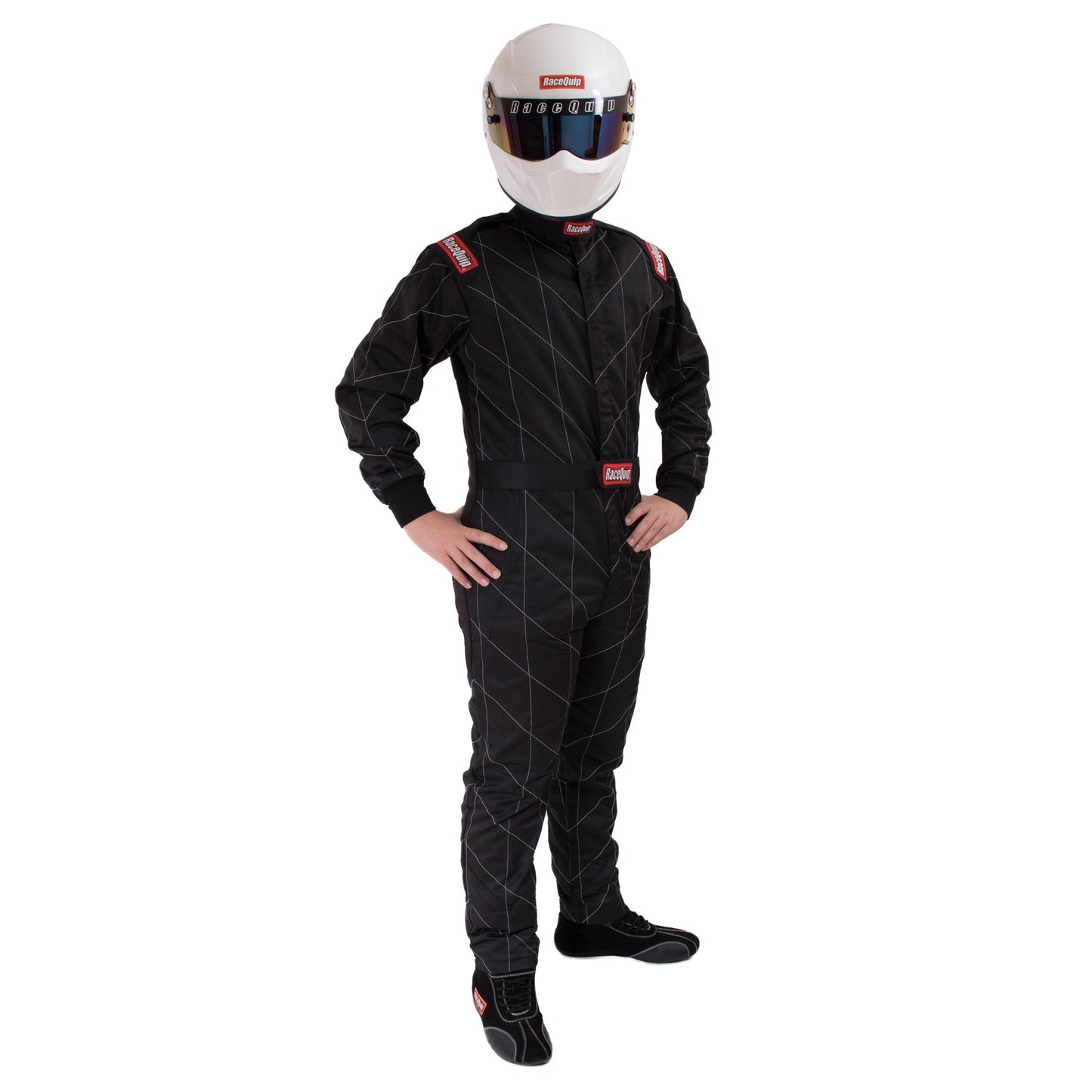 RaceQuip: traje contra incendios de piloto de carreras multicapa de una pieza; SFI 3.2A/ 5