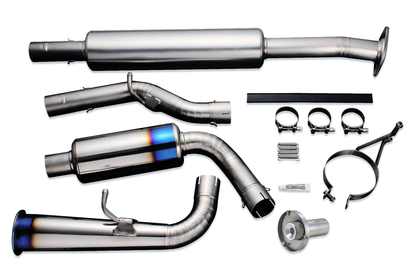 Tomei - KIT SILENCIADOR COMPLETO EN TITANIO EXPREME Ti ZN6/ZC6 TYPE-60S (TB6090-SB03A)