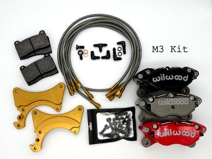 SLG - BMW E36 Wilwood Dual Caliper Bracket Kit