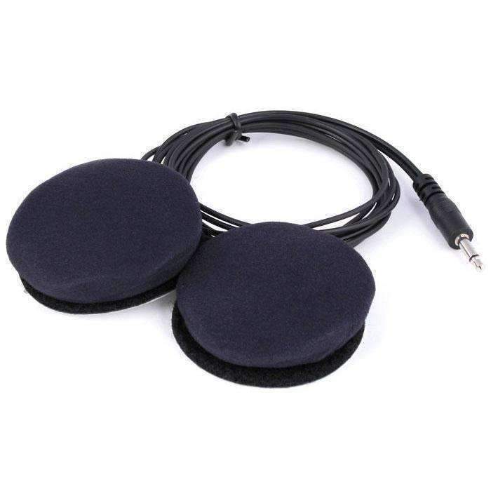 Rugged Radios - Velcro Mount Helmet Speakers -Mono