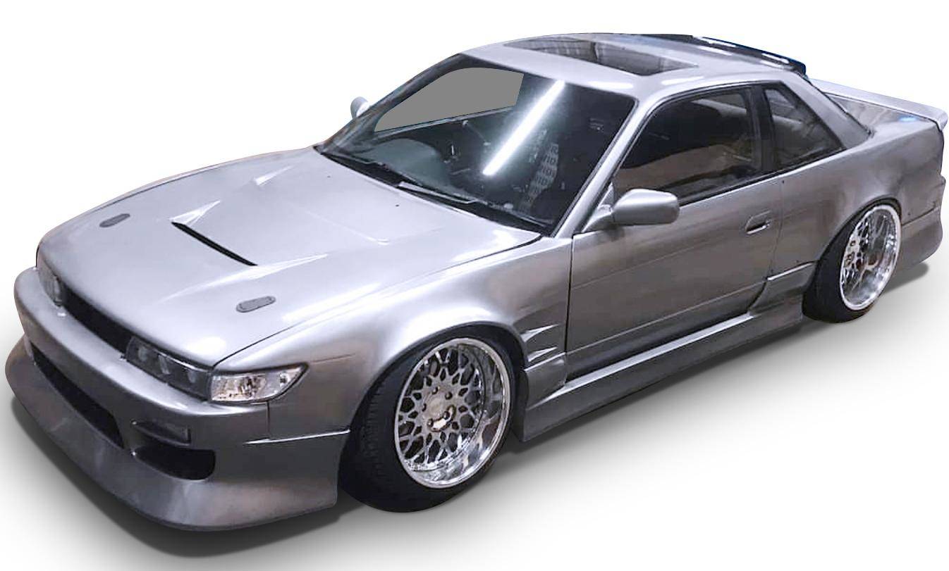 KBD - Nissan 240SX S13 Silvia Coupe 1989-1994 Bsport Style 4 Piece Polyurethane Full Body Kit (37-6615)