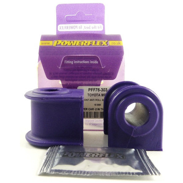 Powerflex USA - Toyota MR2 SW20 REV 1 (1989-1991) Front Sway Bar Bushing - 18 mm
