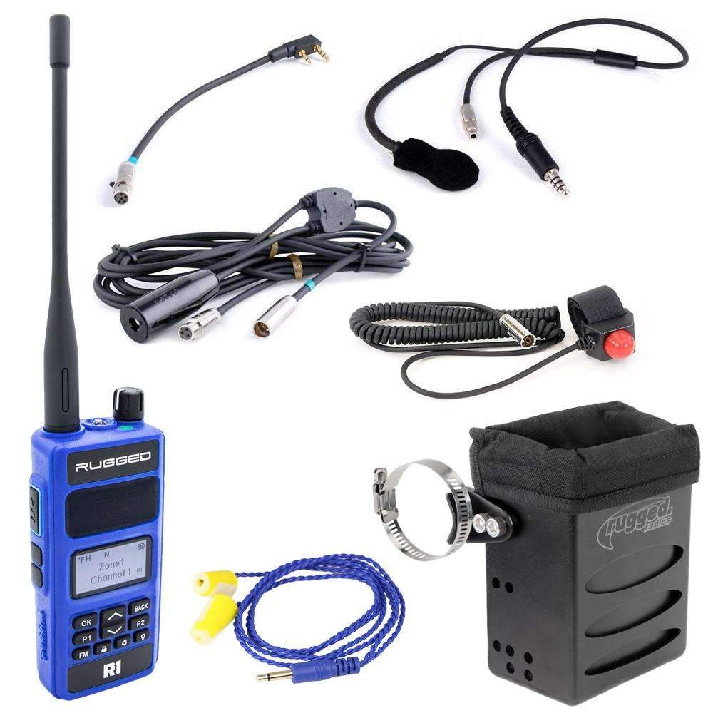 Rugged Radios - The Driver - IMSA 4C Racing Kit with Rugged R1 Handheld Radio