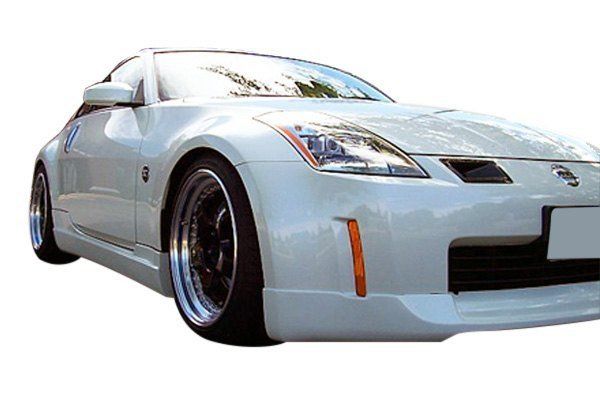 KBD - Nissan 350Z 2006-2008 ING Estilo 1 peça Borda dianteira de poliuretano (37-2142)