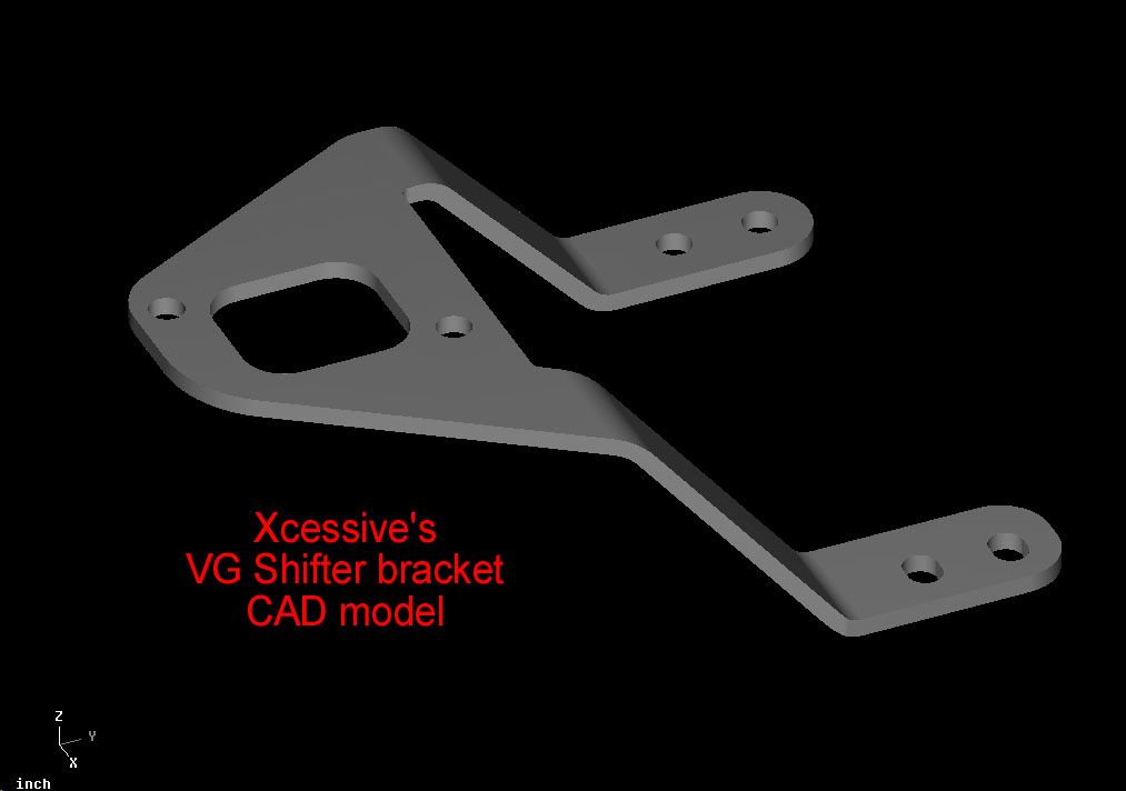 Xcessive Manufacturing - Soporte de cambio VG 5 velocidades (Z32) - Kit corto (N-VG-SB-S)