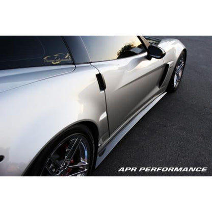 APR Performance - Chevrolet Corvette C6 Z06 Side Rocker Extensions 2006-Up (Fits Z06 and Grand Sport) (FS-208008)
