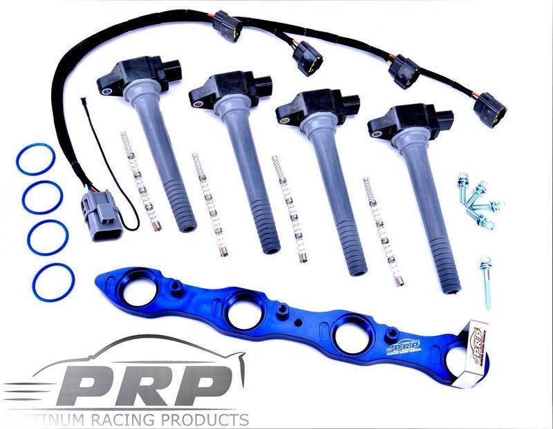 Platinum Racing Products - Kit de bobina SR20 para S13 y Series 1 S14 y 180SX, cubierta de balancín de orificio grande