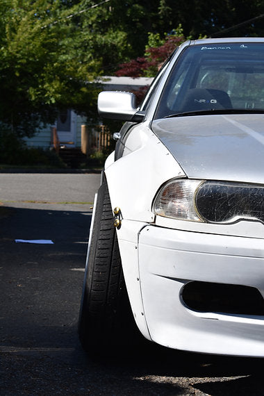 Big Duck Club - BMW E46 Coupe Overfenders (+60mm)