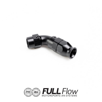 Nuke Performance - Encaixe final de mangueira de PTFE de alto fluxo 60 graus