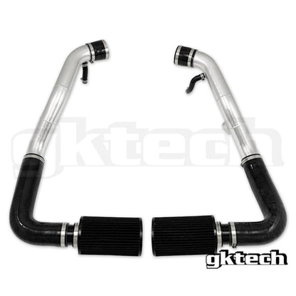 GKTech - Z34 370Z/G37 KIT DE ENTRADA DE AR ​​FRIO SEM CORTE (INTK-)
