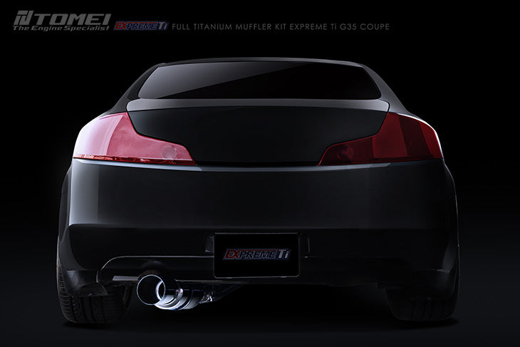 Tomei - FULL TITANIUM MUFFLER KIT EXPREME Ti G35 COUPE (TB6090-NS04G)