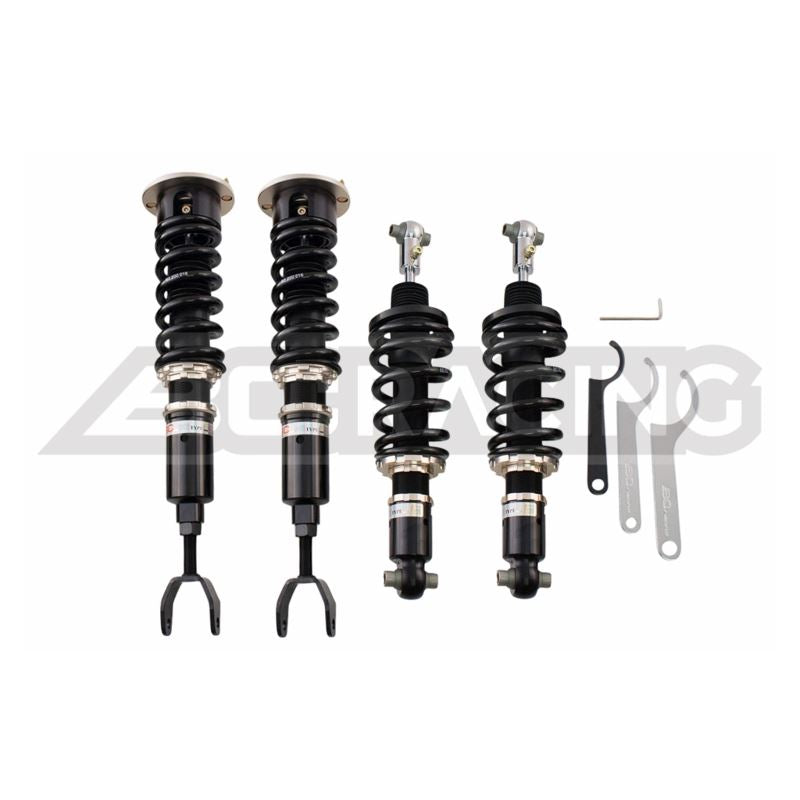 BC Racing Coilovers - Série BR Coilover para 02-08 AUDI A4 (AWD/FWD) S4 (B7) (S-02-BR)