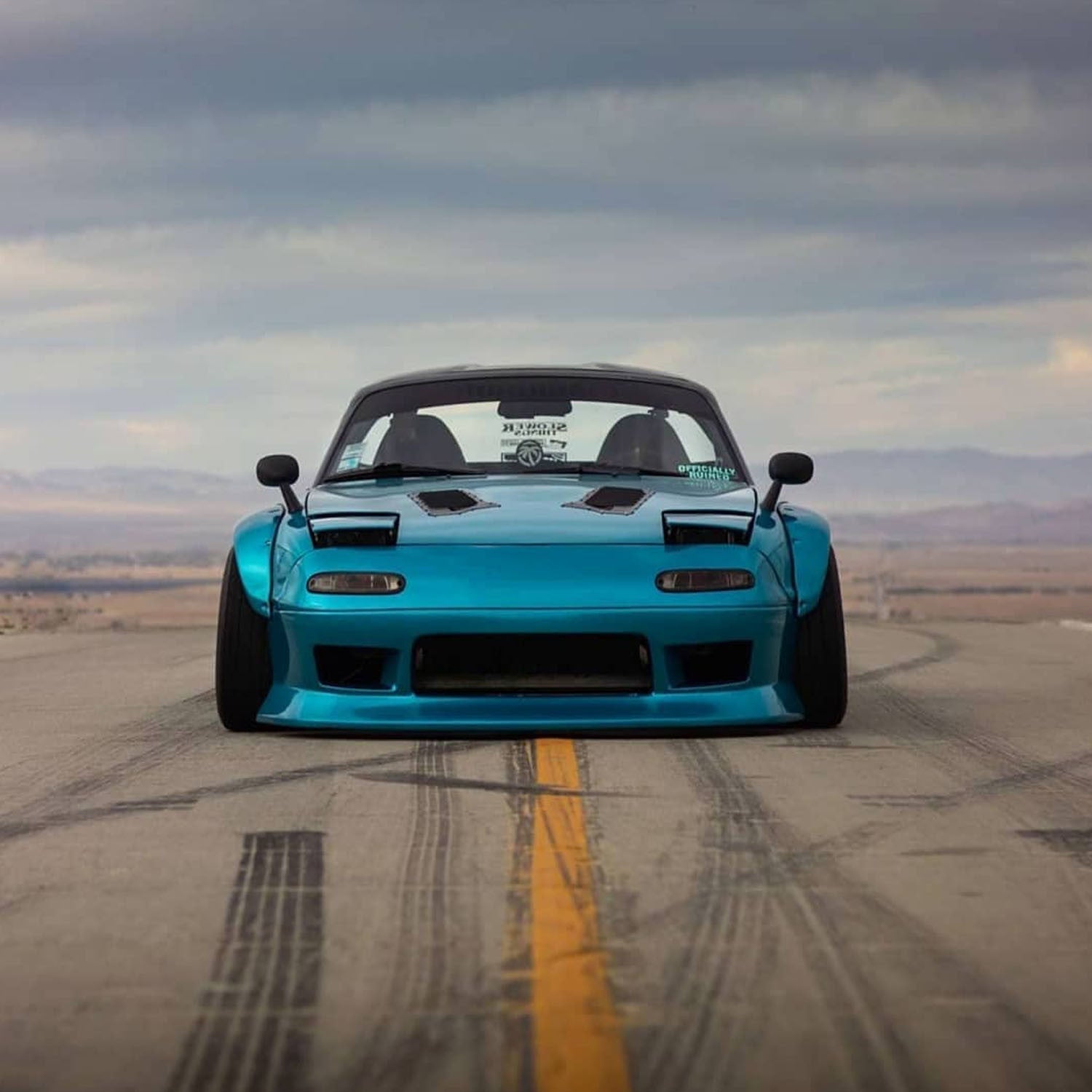 KBD - Mazda Miata 1990-1997 Deuce Style 1 Piece Polyurethane Front Bumper (37-6070)