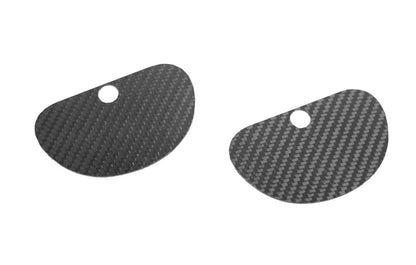 HARD Motorsport - Placas de exclusão de cinto de segurança de fibra de carbono BMW F22 (F22SBELTDELCF)