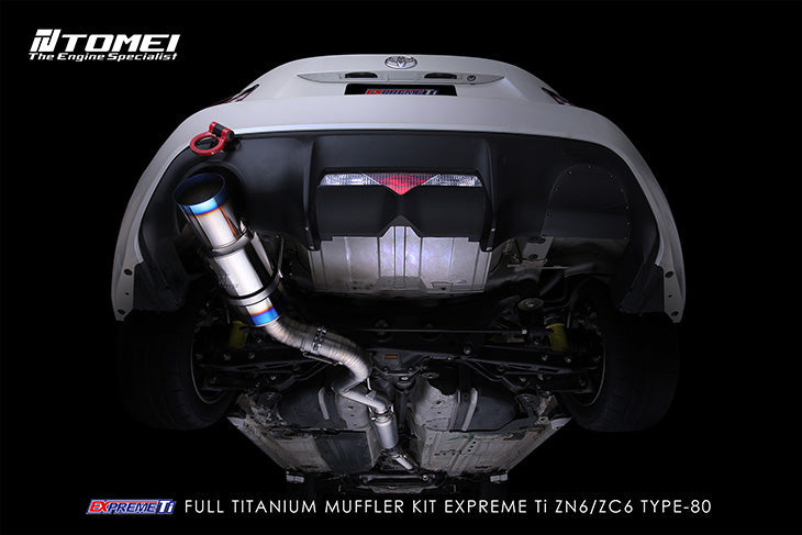 Tomei - FULL TITANIUM MUFFLER KIT EXPREME Ti ZN6/ZC6 TYPE-80 Tomei - FULL TITANIUM MUFFLER KIT EXPREME Ti ZN6/ZC6 TYPE-80