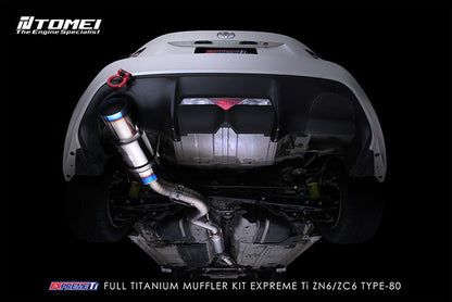 Tomei - FULL TITANIUM MUFFLER KIT  EXPREME Ti ZN6/ZC6 TYPE-80 (TB6090-SB03C)