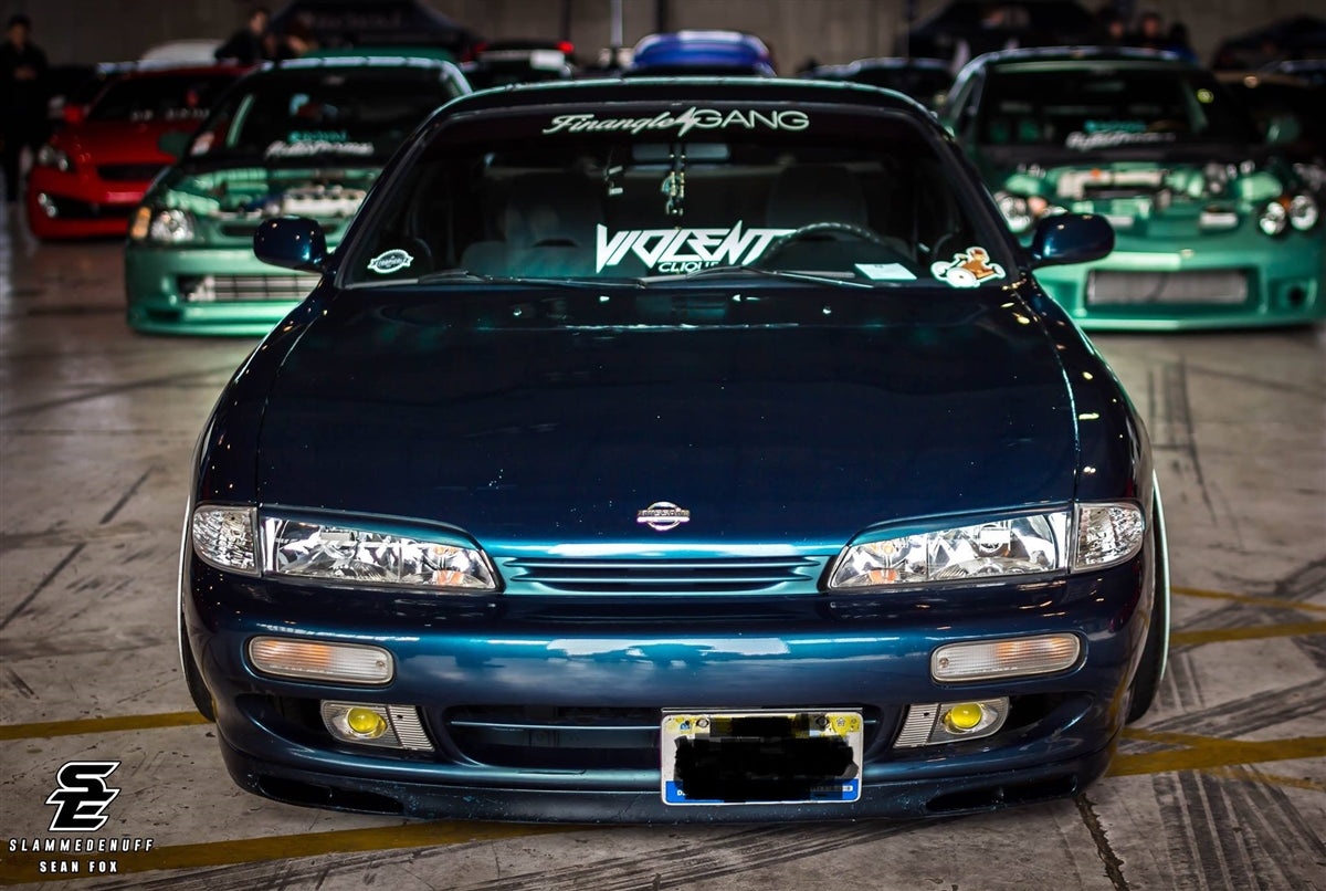 P2M - NISSAN S14 ZENKI 1995-96 CLEAR HEADLIGHT COVERS (P2-HLCNS14-WT P2M - NISSAN S14 ZENKI 1995-96 CLEAR HEADLIGHT COVERS (P2-HLCNS14-WT