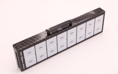 Auto Rod Controls - 8 Switch Overhead Control Module, Carbon Fiber Finish (8003R)