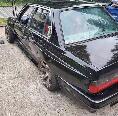 Big Duck Club - BMW E30 Sedan Rear Overfender - M3 Style (50mm)