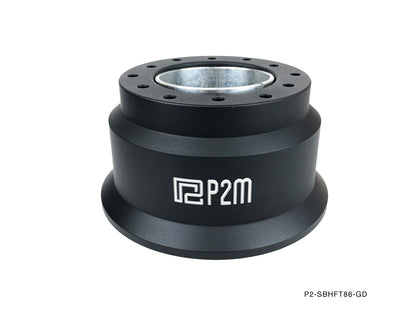 P2M - TOYOBARU 86 ALUMINUM STEERING WHEEL BOSS (P2-SBHFT86-GD)