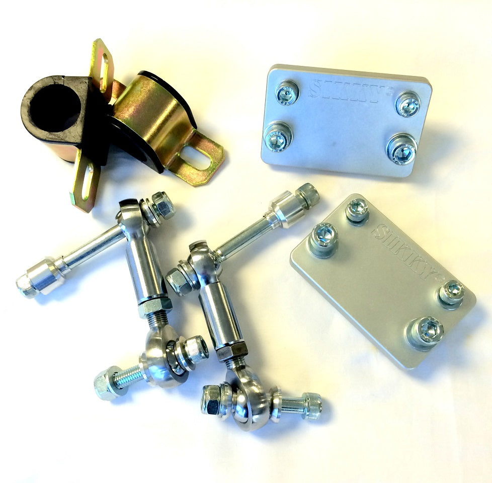 Sikky Manufacturing - Pacote de hardware da barra estabilizadora frontal Mazda RX7 FD (HW-SB07)