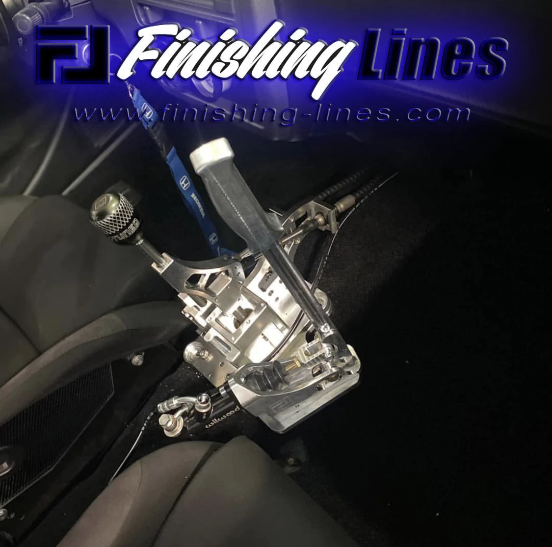 Finishing Lines - DA Integra Full Tuck with Inline Staging Brake Provision kit for FL or Wilwood Hand Brake