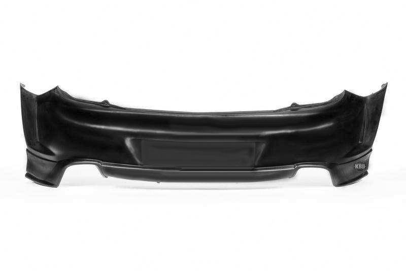 KBD - Mazda RX8 2004-2008 MS Style 1 Piece Polyurethane Rear Bumper (37-2076)