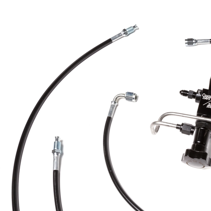 Chase Bays - Brake Line Relocation for Mazda RX-7 FC with Single Piston Brake Booster Delete (CB-FC-BBE)