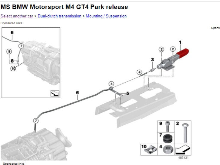 SLG - Manual DCT Parking Lock