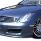 KBD - Infiniti G35 2DR Coupe 2003-2007 Nismo Style 1 Piece Polyurethane Front Bumper (37-2213)