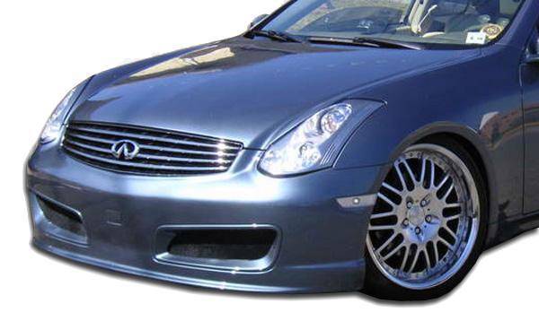 KBD - Infiniti G35 2DR Coupe 2003-2007 Nismo Style 1 Piece Polyurethane Front Bumper (37-2213)