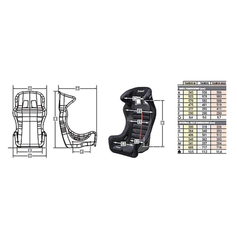 Sabelt - Taurus Racing Seat