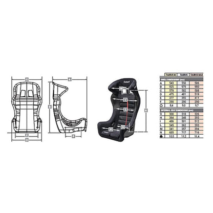 Sabelt - Taurus Racing Seat