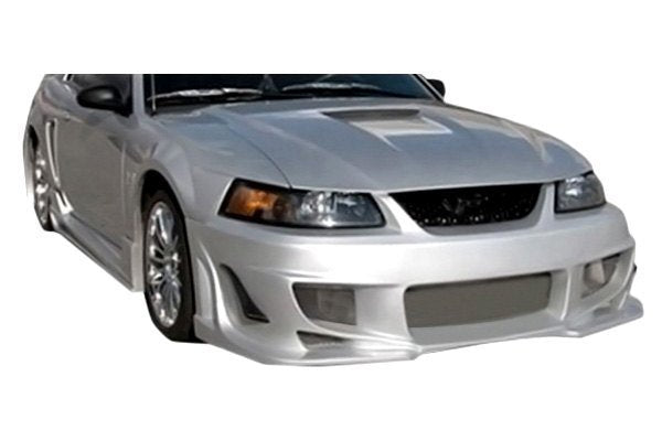 KBD - Ford Mustang 1999-2004 V Spec Style 1 Piece Polyurethane Front Bumper (37-2226)