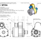 Meziere - 300 Series High-Flow Inline Electric Water Pump Single Outlet (WP336S)