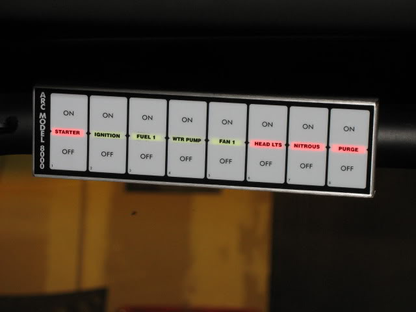 Auto Rod Controls - Flat Touch Switch Panels (8000D)