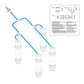 Nuke Performance - Air Jack 90 Competition Complete Set 4pc, 8bar (590-01-204)