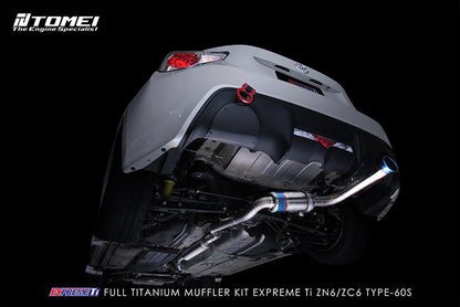 Tomei - KIT SILENCIADOR COMPLETO EN TITANIO EXPREME Ti ZN6/ZC6 TYPE-60S (TB6090-SB03A)